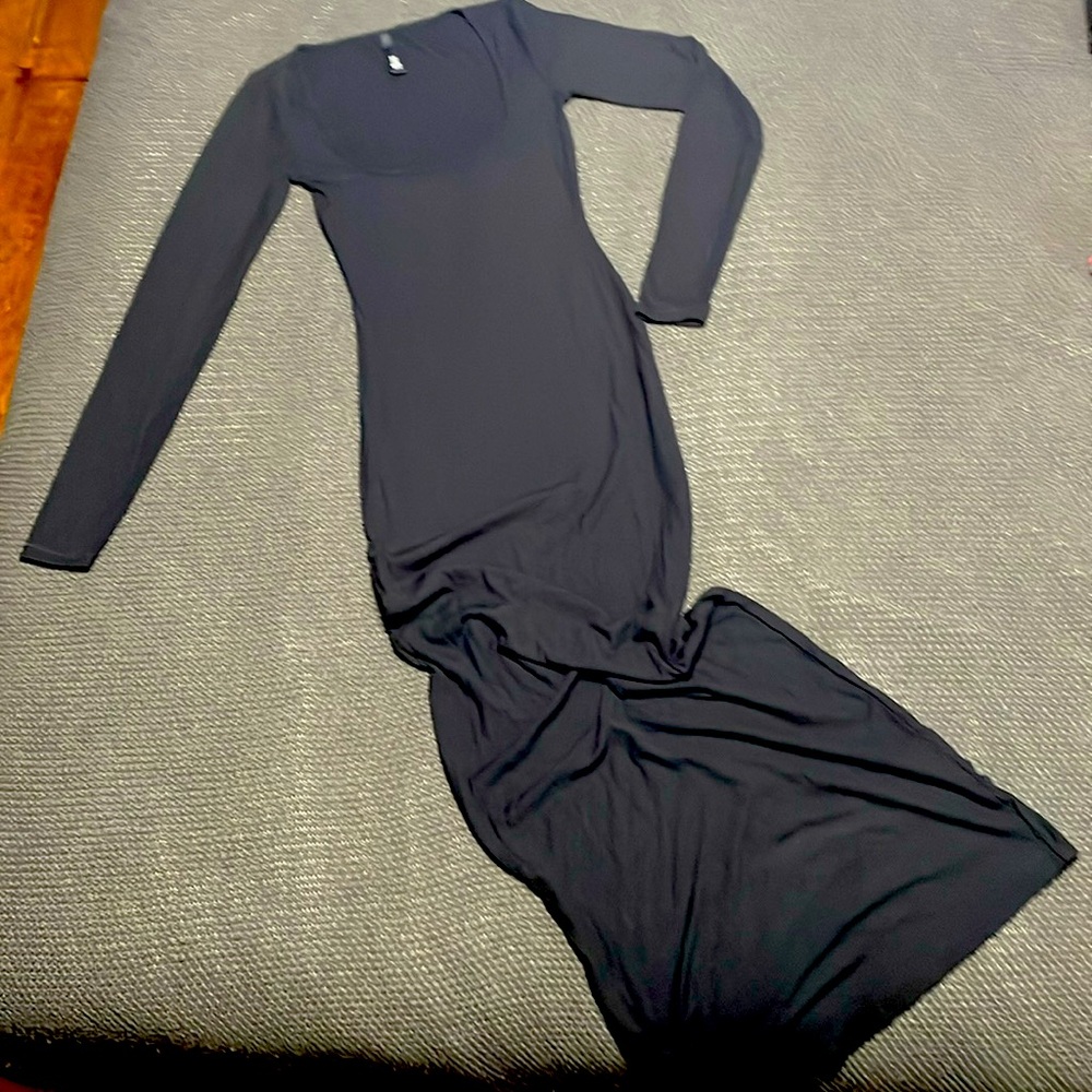 Skims Soft Lounge long sleeve dress